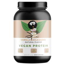 Load image into Gallery viewer, VANILLA MILK SHAKE NATURAL FLAVOR VEGAN PROTEIN
