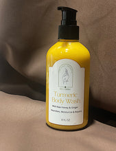 Load image into Gallery viewer, Organic Turmeric Body Wash w/ Honey & Ginger