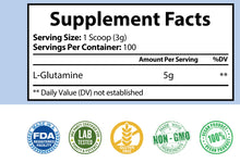 Load image into Gallery viewer, L-Glutamine - 60 Servings