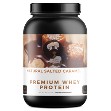 Load image into Gallery viewer, NATURAL SALTED CARAMEL PREMIUM WHEY PROTEIN
