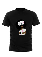 Load image into Gallery viewer, LK Double Logo Breast Cancer Fitted Tee
